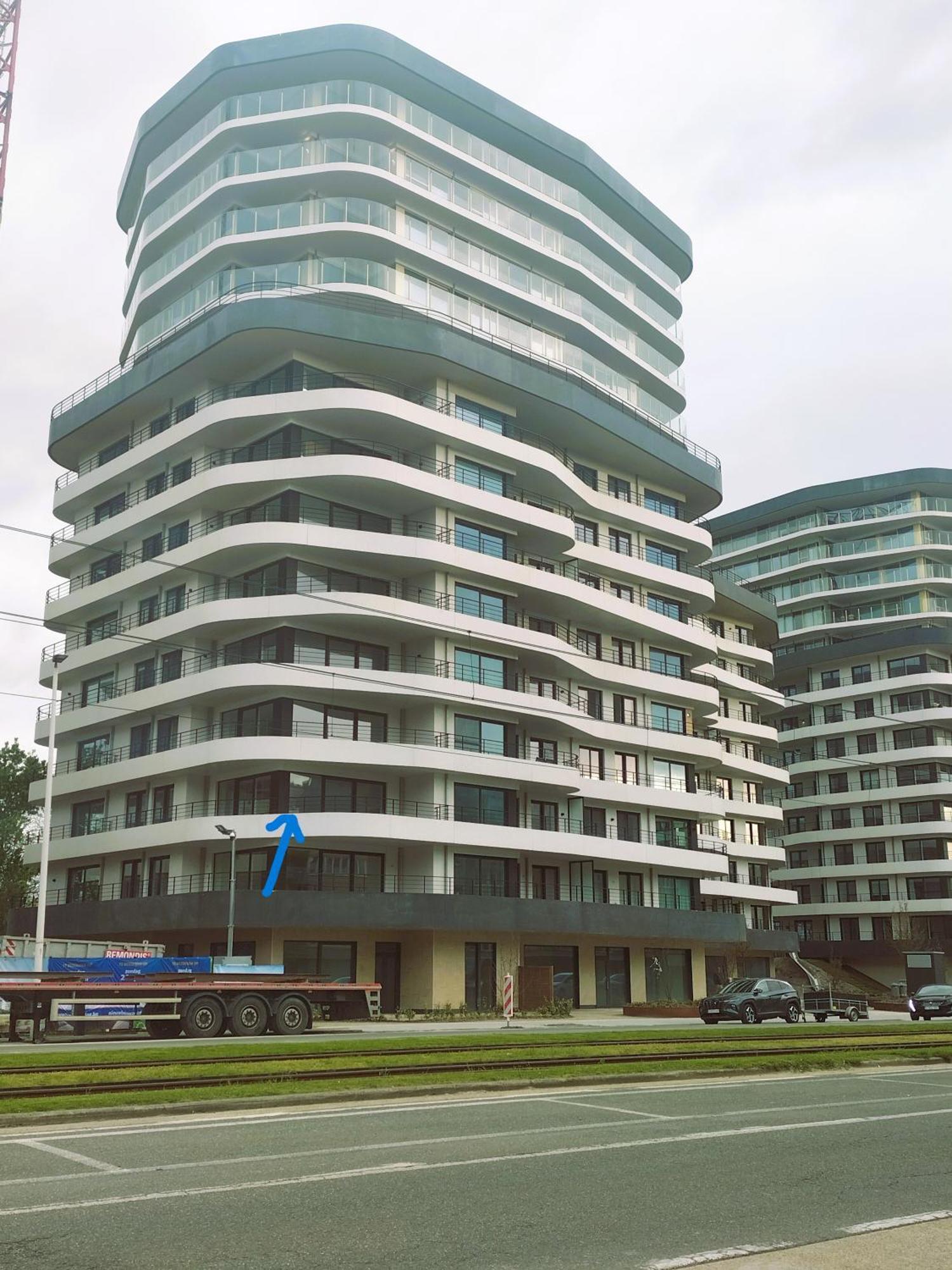 Met Zeezicht - The Waves - Odette Aan Zee Apartmán *